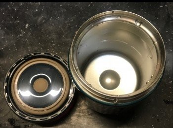 step2: 用熱水暖杯，約5分鐘。