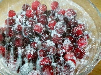 step4: 保鮮膜包好 , 放入冰箱一晚