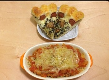 step7: 再配埋自家製扭扭批 ～yummy^^