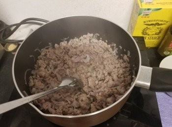 step4: 再加入乾蔥