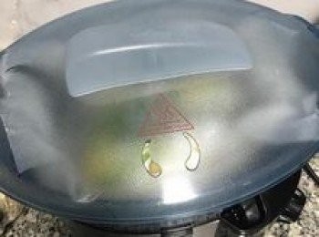 step4: 開水起蒸15分鐘即可。