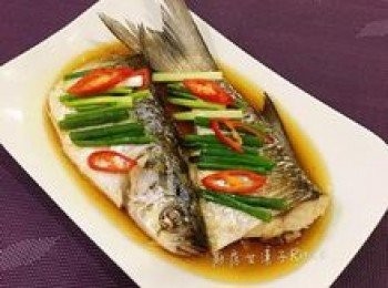 step7: 花雕蒸烏魚料理完成