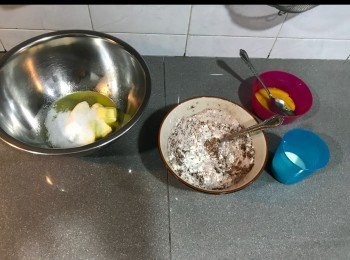 step1: 材料準備好，牛油放軟