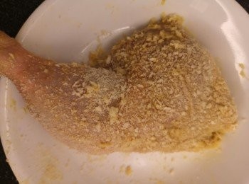 step4: 再撲上麵包糠。