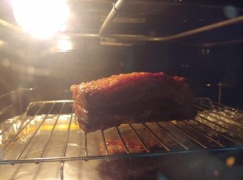 step14: 用高架位烤焗30至40分鐘至爆皮香脆