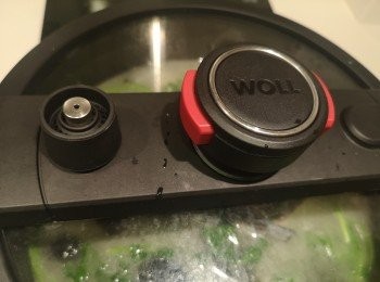 step5: 再蓋蓋滾5分鐘左右。（當氣壓制彈上，火力調較到最細火力就可以了。）