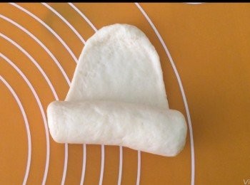 step2: 用棍壓長舌形