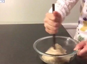 step21: 用筷子攪拌1分鐘