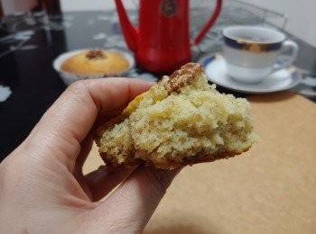 step11: 脫杯後便成超鬆軟香蕉蛋糕