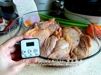 step3: 30分鐘後反轉另一面 , 同樣靜待30分鐘