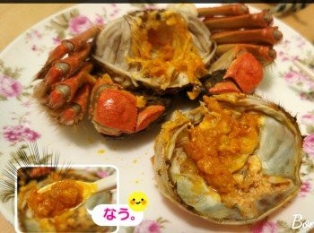 step5: 因為大閘蟹性寒，吃大閘蟹後記住飲杯薑母茶。