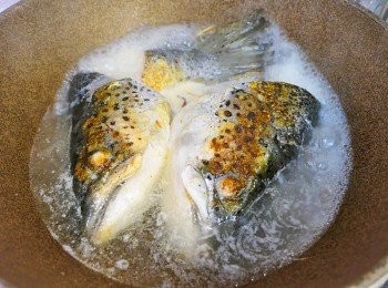 step4: 滾5-10分鐘後, 轉細火