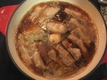 step10: 中火煮滾；