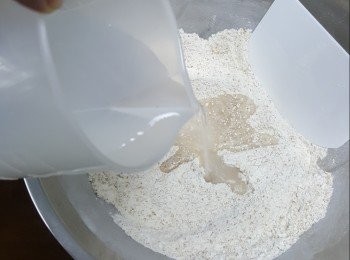 step1: 材料（A ）混合