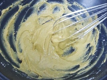 step4: 拌勻至無粉粒