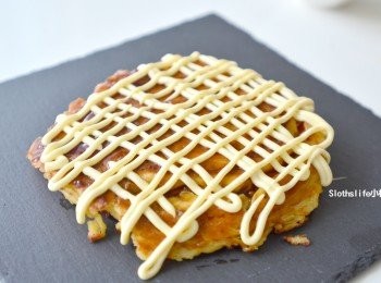 step11: 美乃滋均勻淋成格狀～