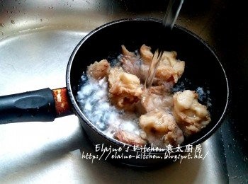 step4: 盛起用水沖一沖洗及瀝乾