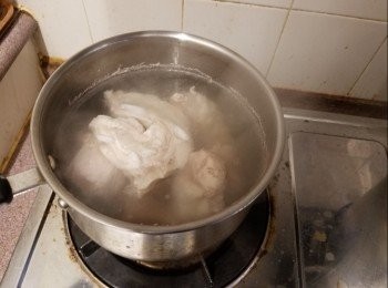 step3: 鱷魚肉同西施骨一起出水