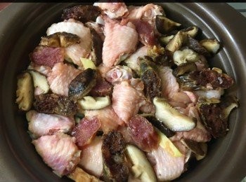 step4: 再滾多3分鐘，加下所有材料