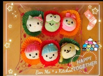 step6: Saniro 芝麻湯丸 完成