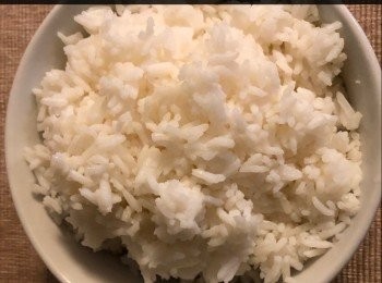 step2: 1 中碗冷飯。