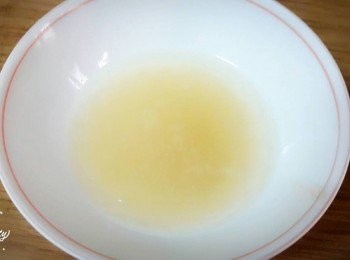 step5: 檸檬汁和糖 , 蜂蜜拌勻