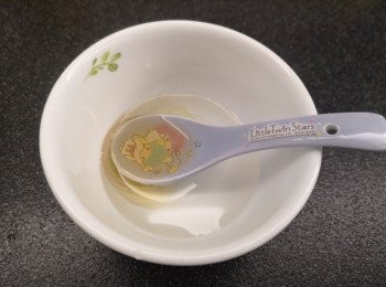 step8: 把皮水材料混合。