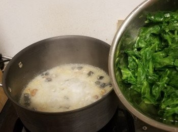 step7: 最後放入豆苗撈勻即成