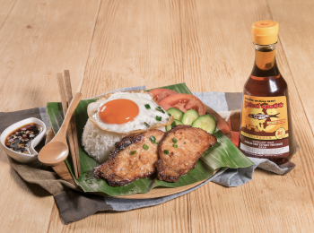 step5: 香茅豬扒飯完成