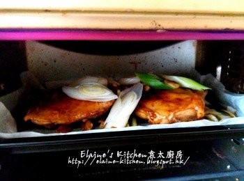 step17: 放入焗爐用200C上下火焗10分鐘 , 取出靜待10分鐘