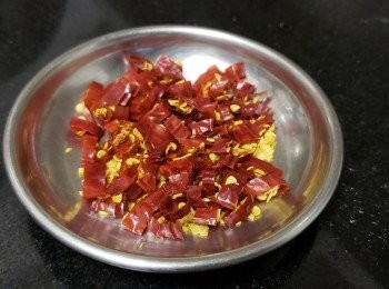 step4: 辣椒碎