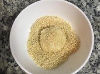 step17: 再滾上芝麻；