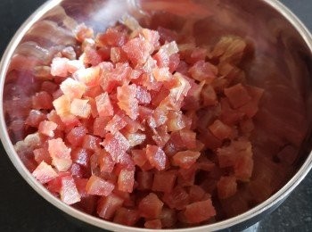 step7: 臘腸切粒