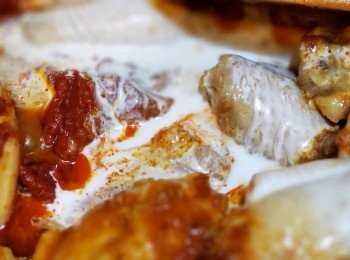 step3: 加入水煮滾後， 再加入椰漿中火煮8分鐘