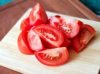 step3: 蕃茄切件