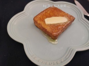 step5: 完成後加上牛油和糖漿。