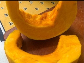 step1: 南瓜去囊去皮