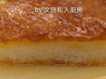 step6: 如果喜歡的話，可以麵包夾花生醬，再沾上蛋液。