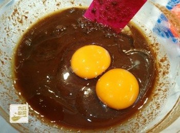 step4: 加入雞蛋攪拌勻