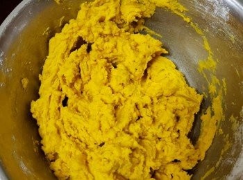 step3: 用筷子快速攪動完全混合。