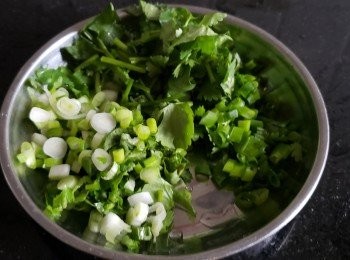 step4: 蔥粒