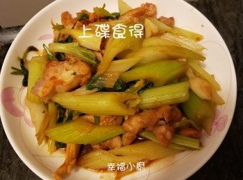 step8: 上碟食得。