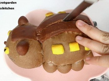 step32: 把麵包切開