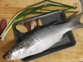 step1: 將烏魚洗淨擦乾。