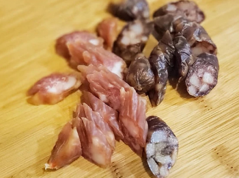 step3: 潤腸及臘腸切粒