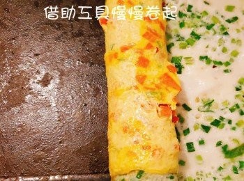 step9: 借助工具卷起