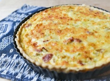 step7: 放入已預熱160度C焗爐，焗約35-40分鐘，至表面凝固及金黃色即成！