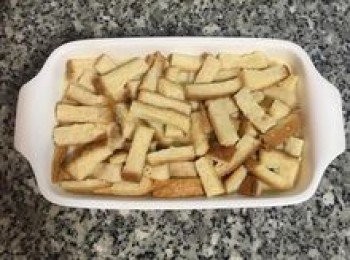 step8: 再鋪上剩下的吐司邊；