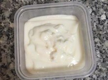 step7: 倒入模型中（模型可事先刷一層薄薄的椰子油，脫模更輕鬆）。