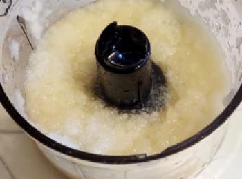 step4: 用攪拌器打成蓉